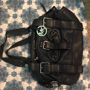 Navy Michael Kors purse